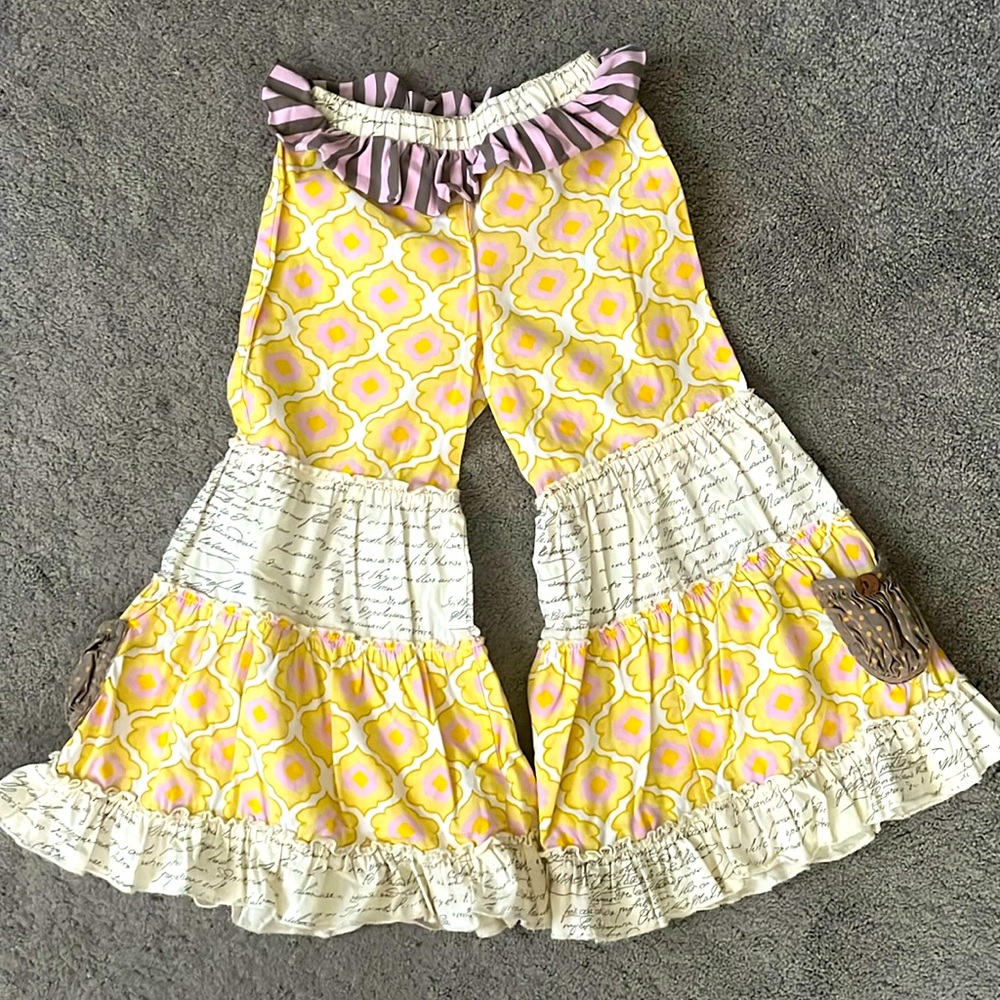 Mustard Pie Ruffle Pants 👖